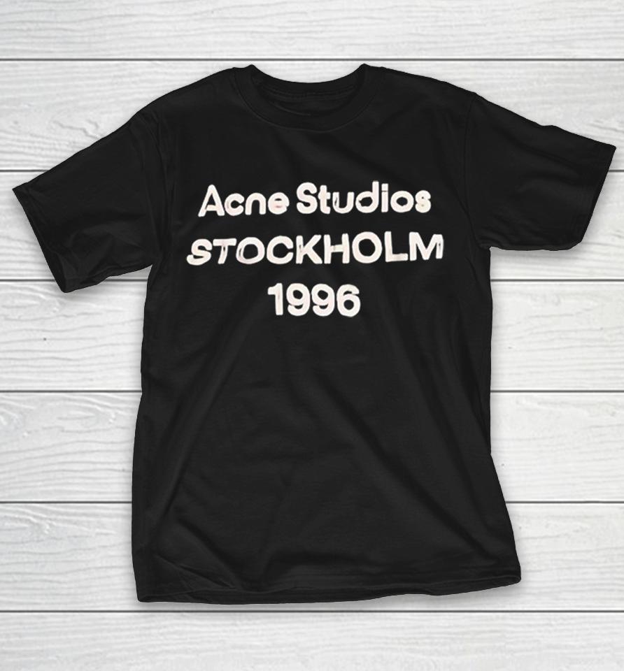 Acne Studios Swedish Fashion Wordmark Stockholm 1996 Shirts 1 Acne Studios Swedish Fashion Wordmark Stockholm 1996 Shirts