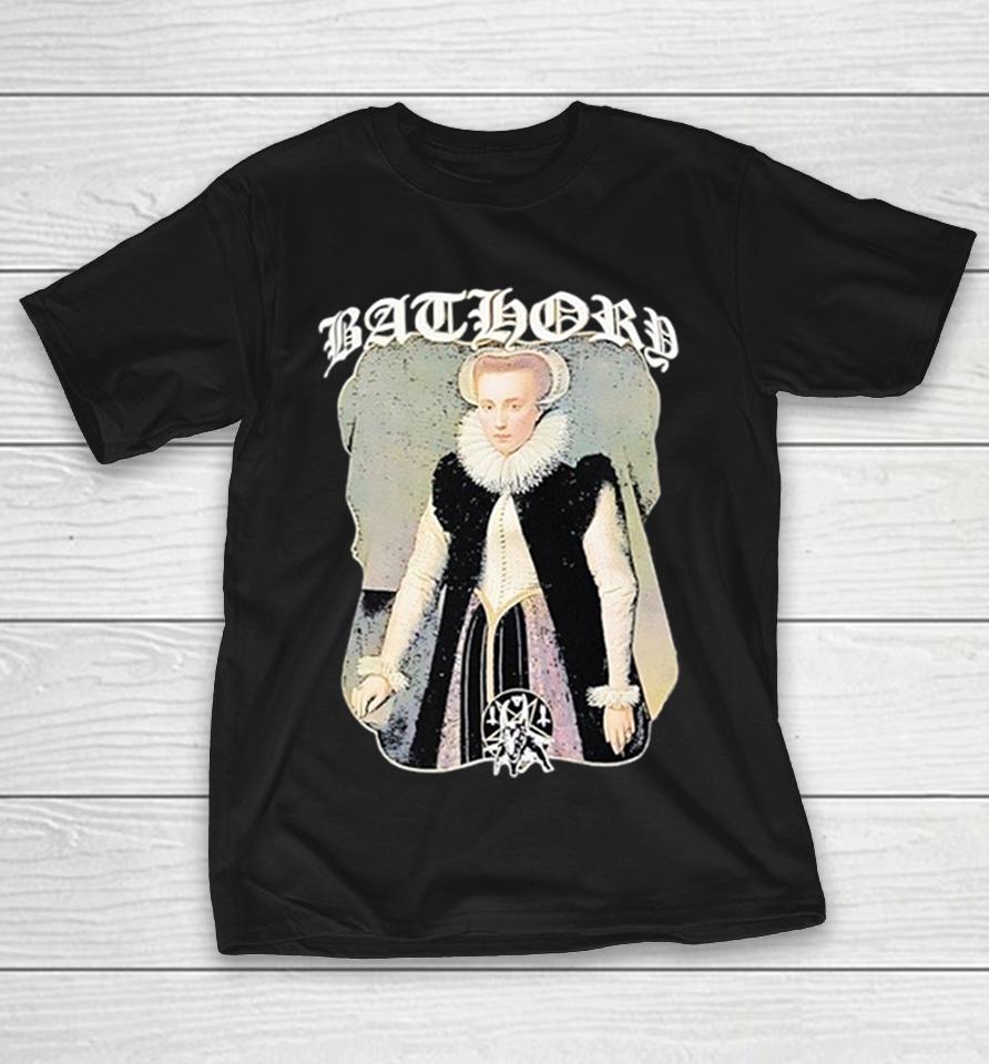 Bathory Elizabeth Bathory Heavy Metal Band Logo Goat Pentagram Black Metal Shirts 1 Bathory Elizabeth Bathory Heavy Metal Band Logo Goat Pentagram Black Metal Shirts