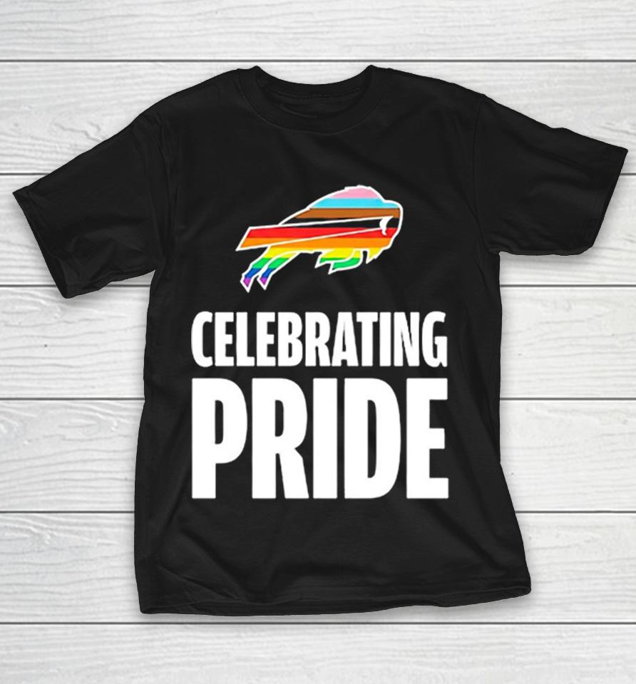 Buffalo Bills Celebrating Pride Bison Silhouette Shirts 1 Buffalo Bills Celebrating Pride Bison Silhouette Shirts