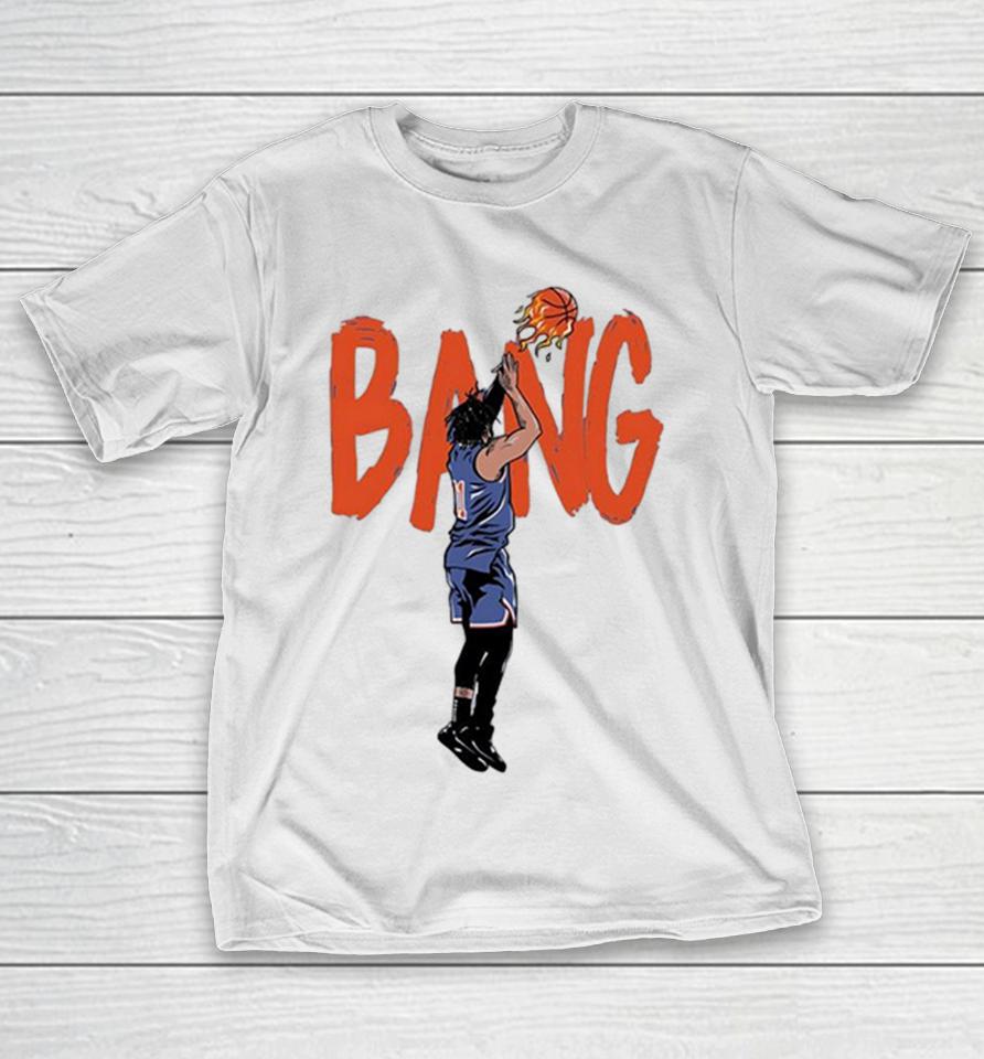 Jalen Brunson bang New York Knicks NBA Basketball Shirts