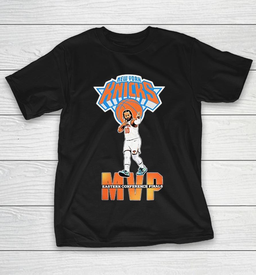 Jalen Brunson New York Knicks Eastern Conference Finals Mvp Player Graphic Number 10 Shirts 1 Jalen Brunson New York Knicks Eastern Conference Finals Mvp Player Graphic Number 10 Shirts
