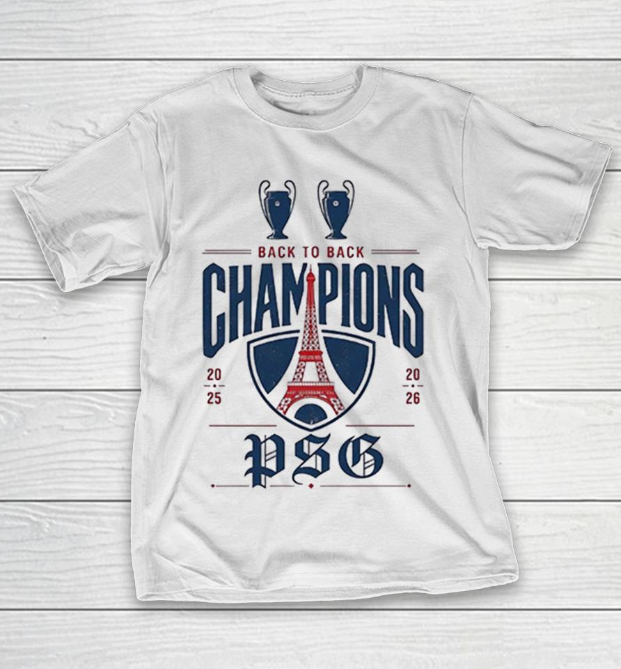 Paris Saint-Germain Champions League Champion Back To Back 2025 2026 Shirts 1 Paris Saint-Germain Champions League Champion Back To Back 2025 2026 Shirts