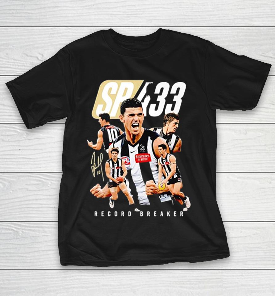 Scott Pendlebury Collingwood Magpies Record Breaker Career Collage Sp 433 Shirts 1 Scott Pendlebury Collingwood Magpies Record Breaker Career Collage Sp 433 Shirts