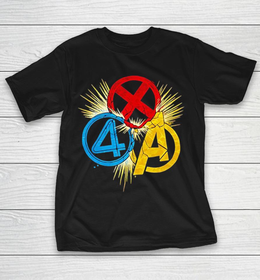 X-Men Wolverine Fantastic Four Thing Avengers Iron Man Marvel Comics X 4 A Shirts 1 X-Men Wolverine Fantastic Four Thing Avengers Iron Man Marvel Comics X 4 A Shirts